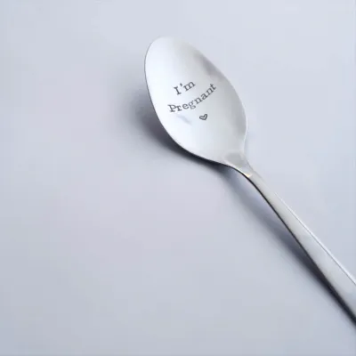 PREGNANCY REVEAL SPOON