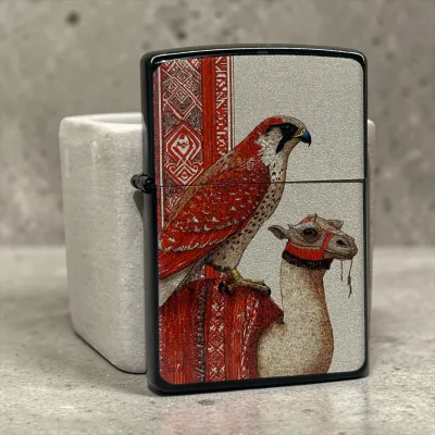 Lighter eagle print
