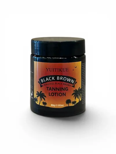 BLACK BROWN  TANNING LOTION