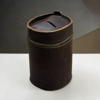LEATHER PIGGY BANK