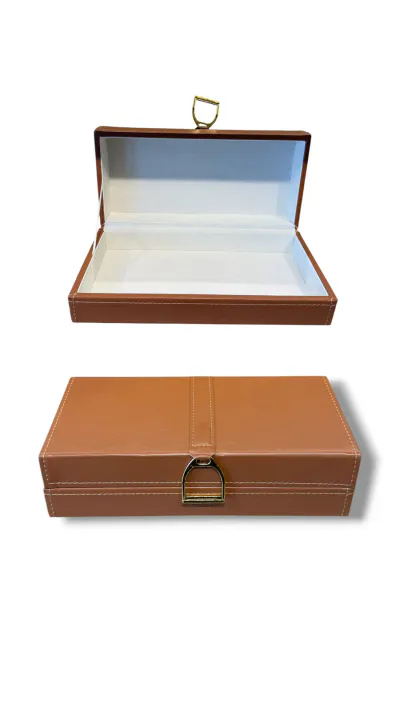 Leather Jewelry Box -LARGE